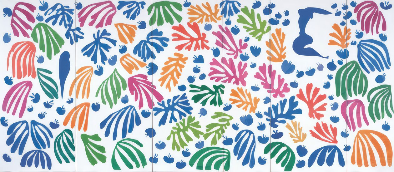 Papegojan och sjöjungfrun av Henri Matisse