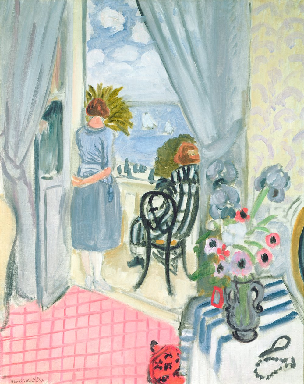Regattorna i Nice av Henri Matisse