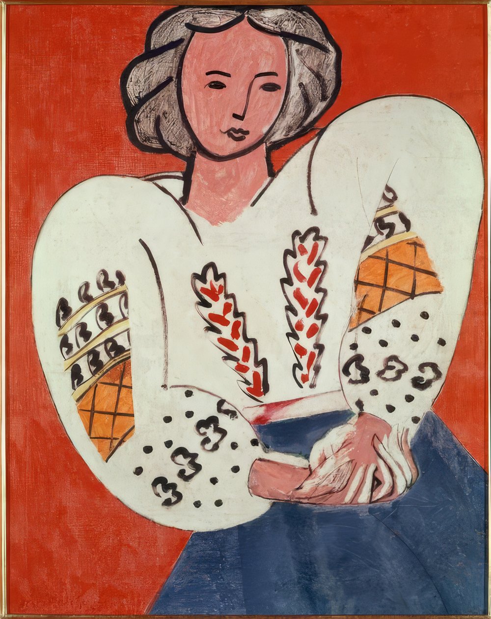 Den rumänska blusen av Henri Matisse