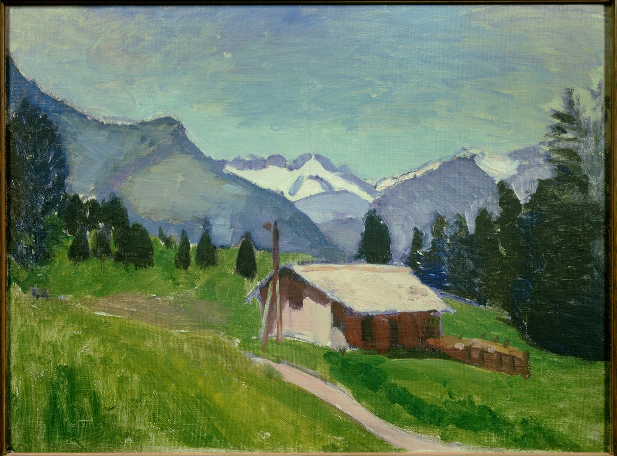 Savoyalperna 1901 (olja på duk) av Henri Matisse