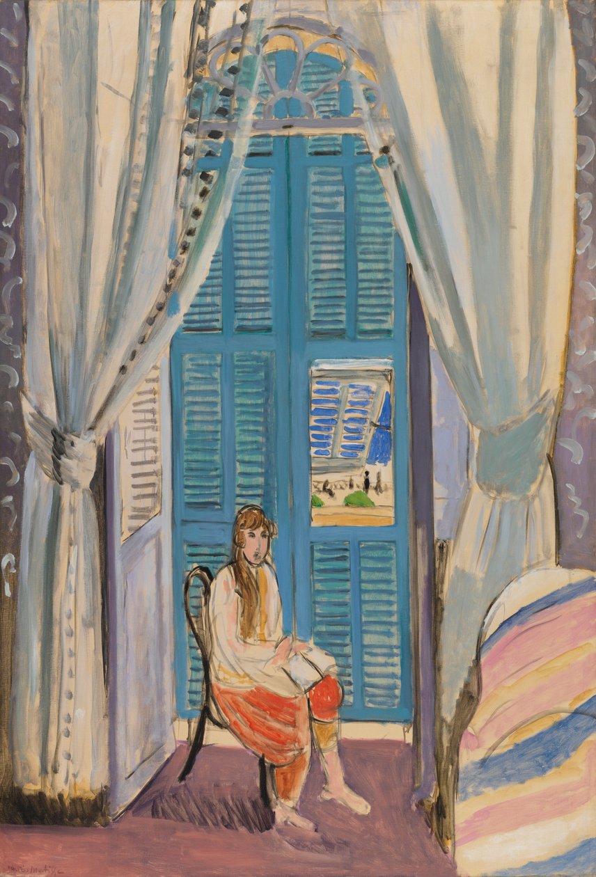 De venetianska persiennerna (Les Persiennes) av Henri Matisse