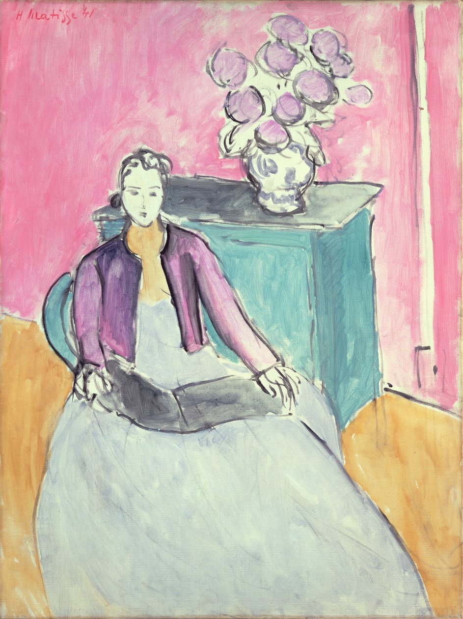 Den violetta boleron av Henri Matisse