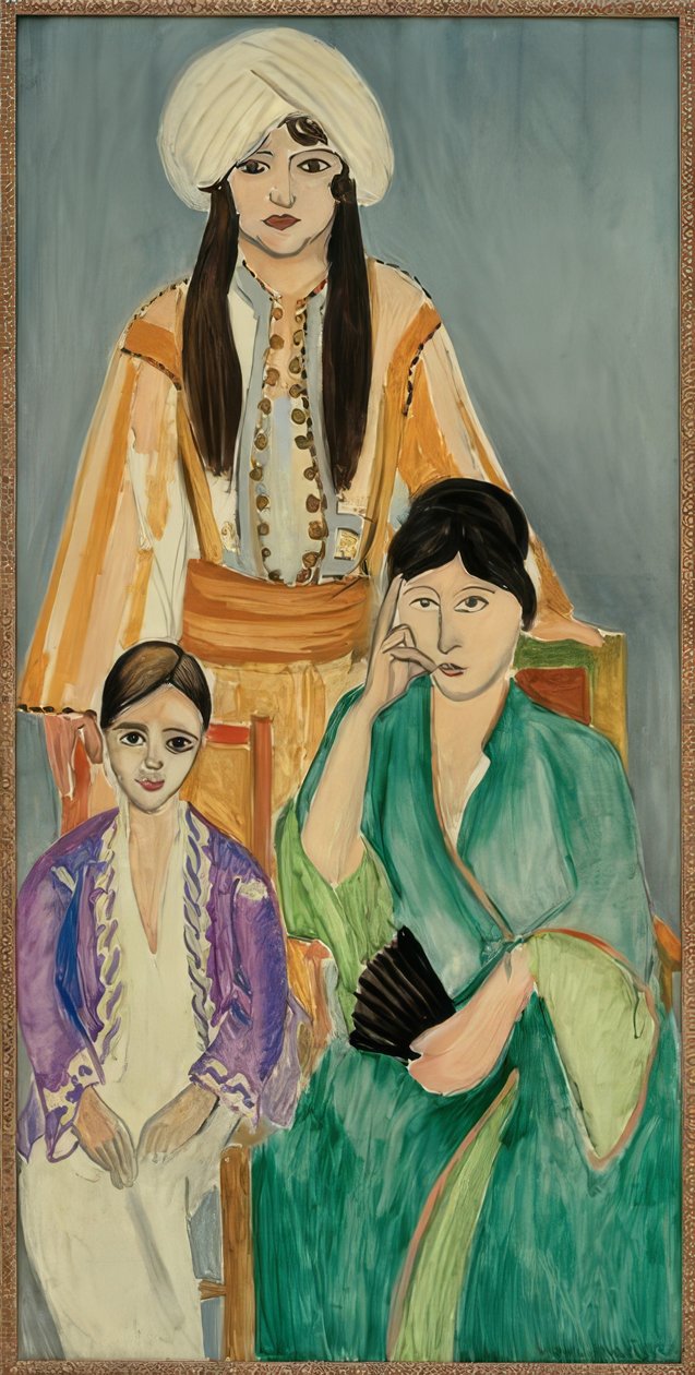 Tre systrar av Henri Matisse
