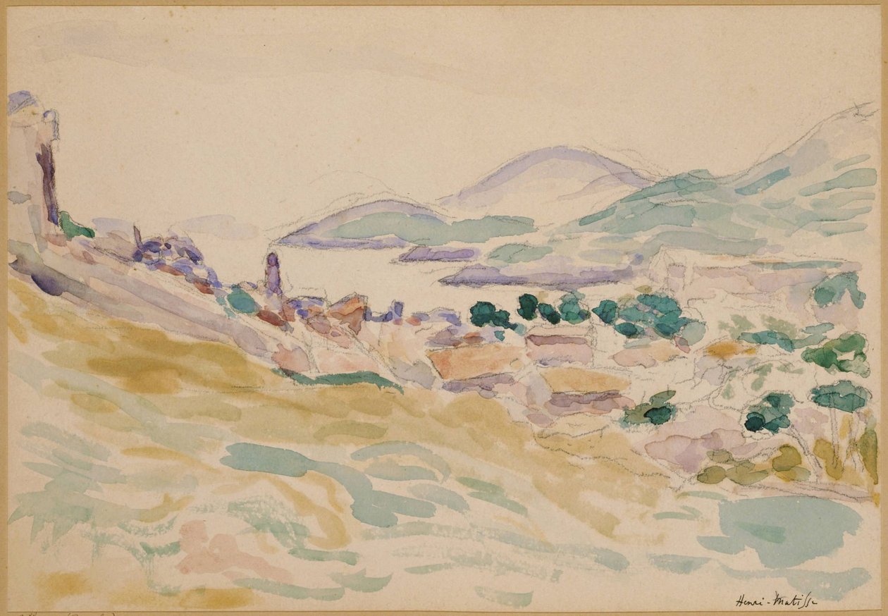 Utsikt över Collioure av Henri Matisse
