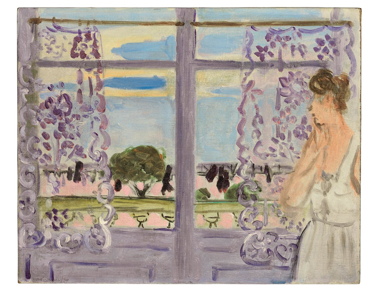 Kvinna vid fönstret av Henri Matisse