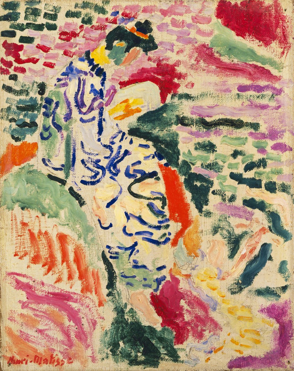 Kvinnan vid vattnet (La Japonaise) av Henri Matisse