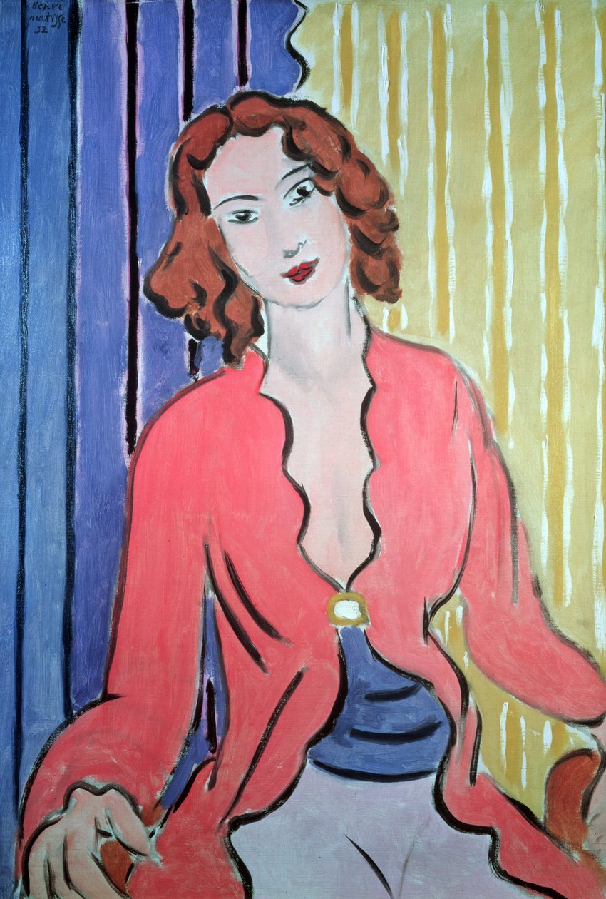 Kvinna i persisk dräkt av Henri Matisse