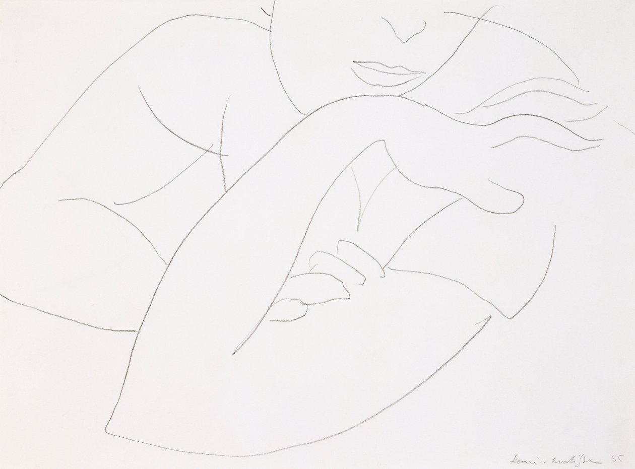 Kvinna med korslagda armar av Henri Matisse