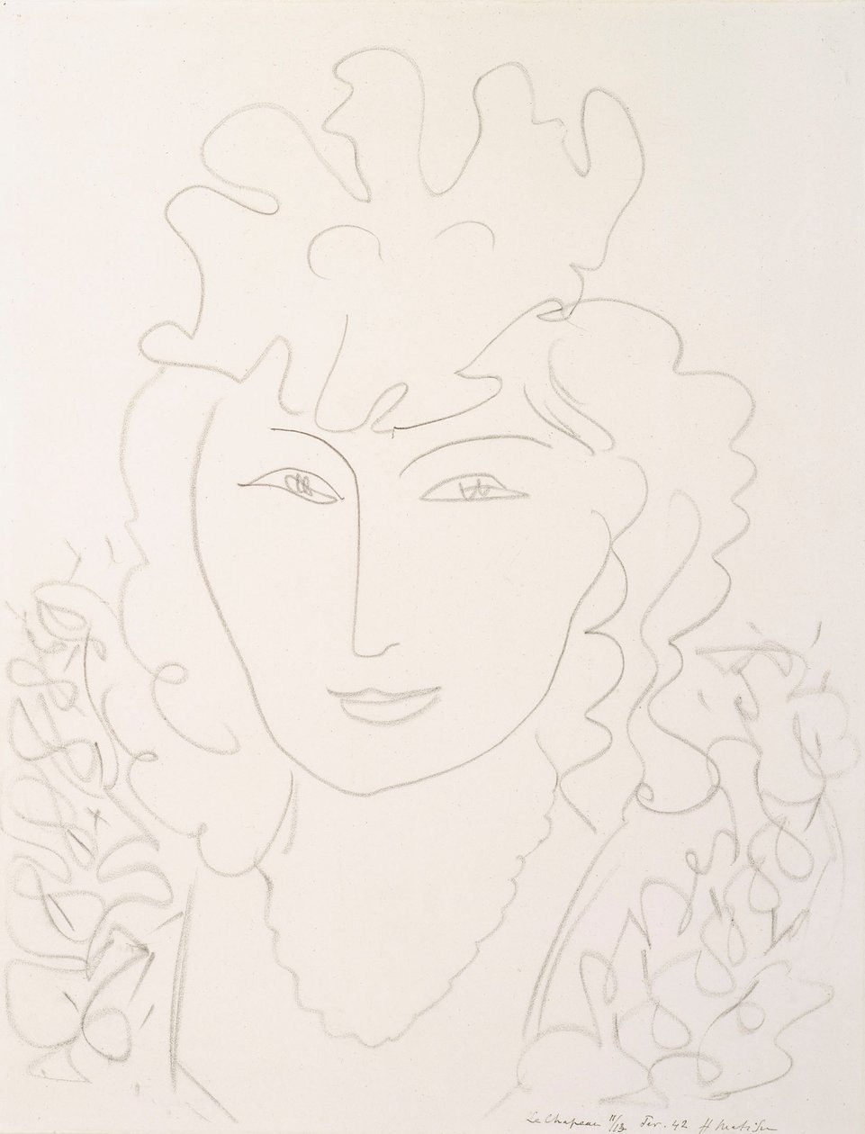 Kvinna med hatt av Henri Matisse
