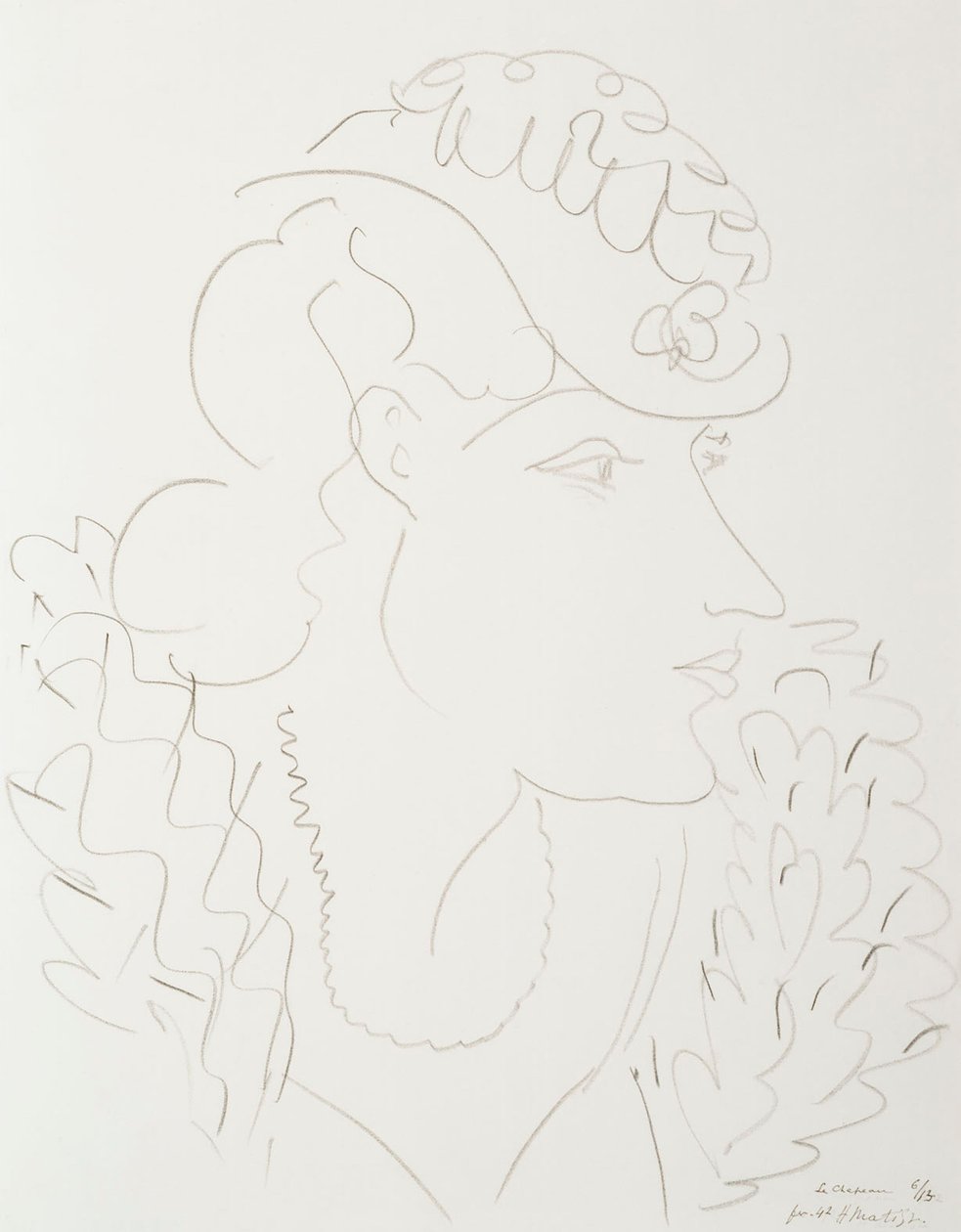 Kvinna med hatt av Henri Matisse