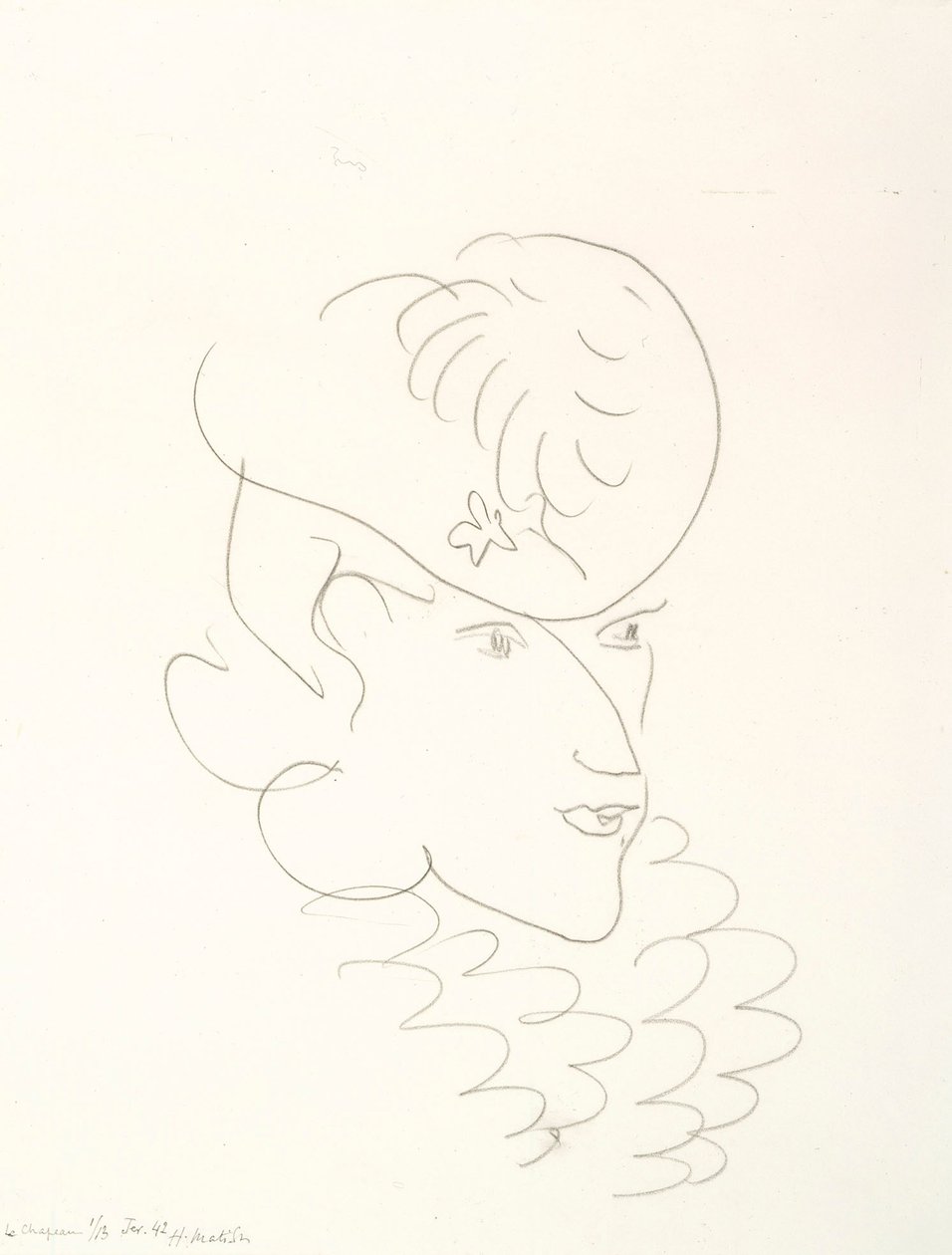 Kvinna med hatt av Henri Matisse