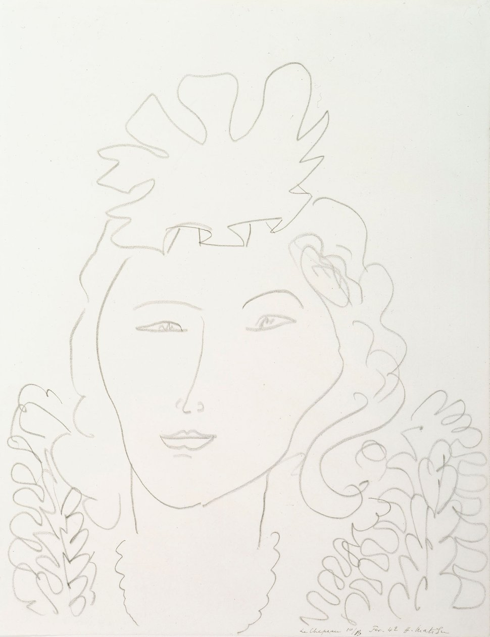 Kvinna med hatt av Henri Matisse