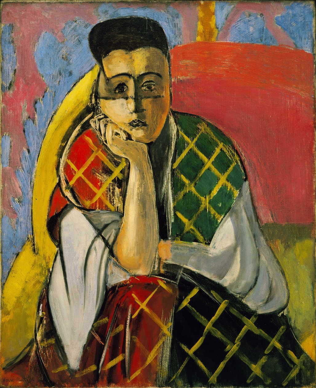 Kvinna med slöja av Henri Matisse