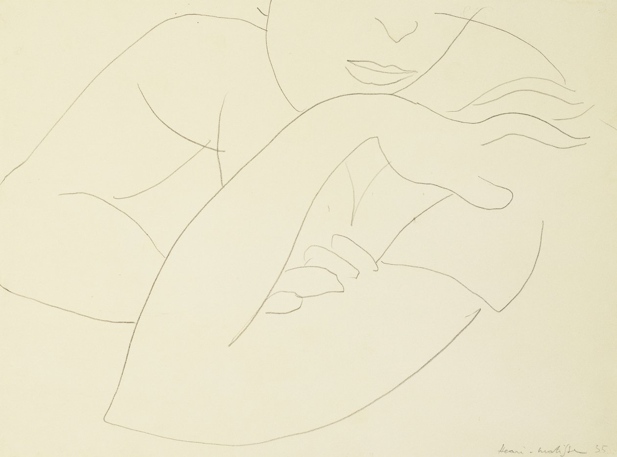 Kvinna med korsade armar av Henri Matisse