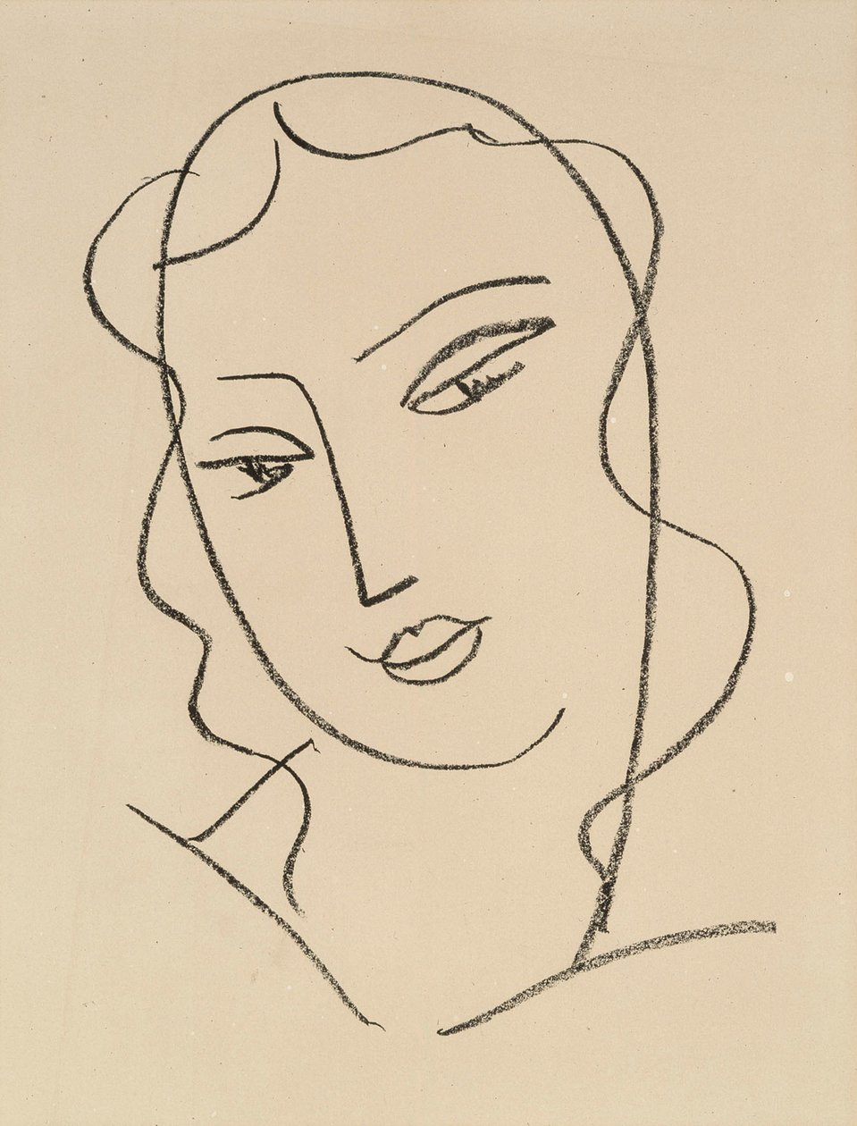 Ung kvinna av Henri Matisse