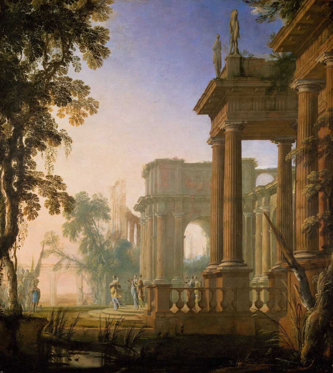 Jefta och hans dotter, 1650-1700 av Henri Mauperche