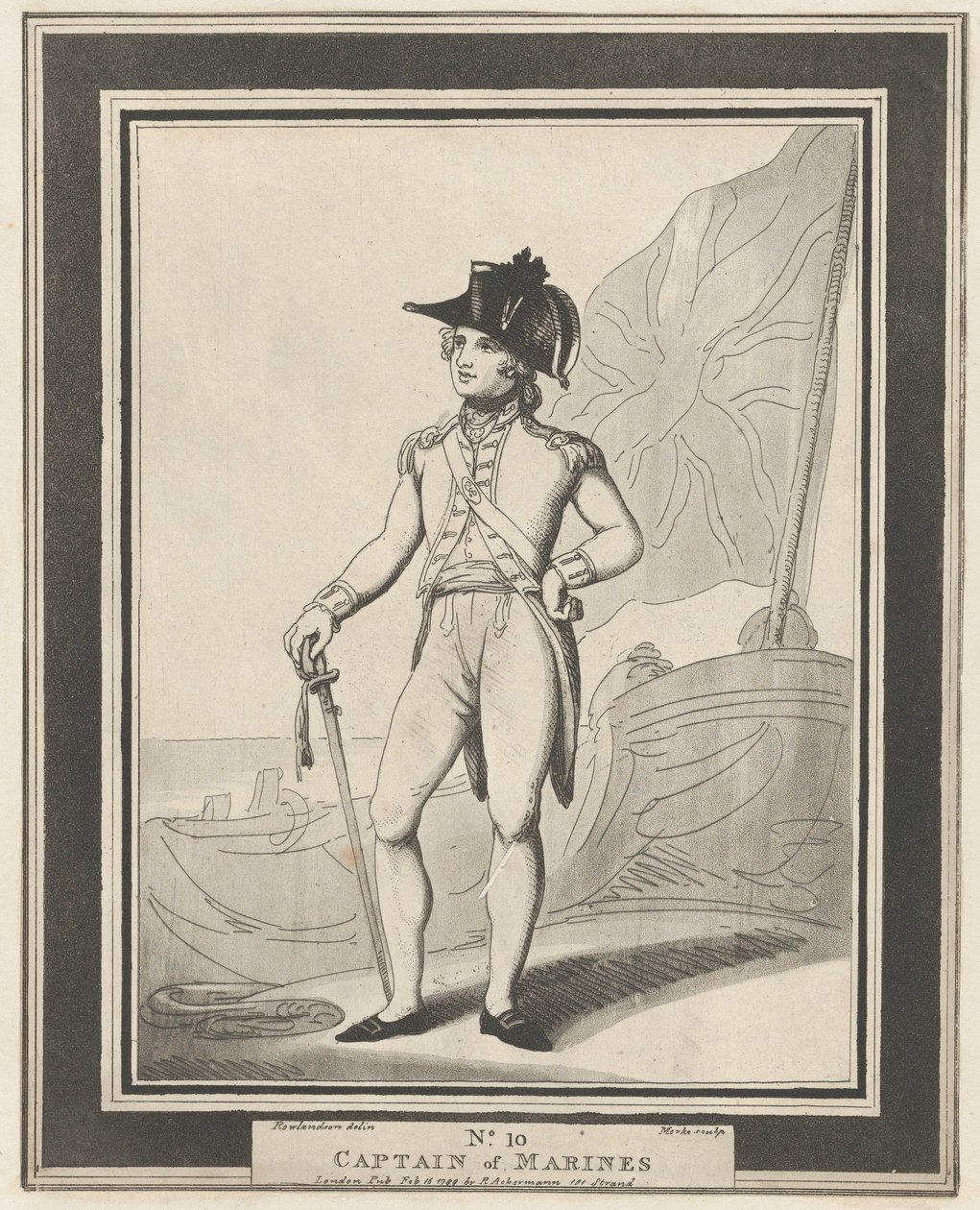 Nr 10: marinkapten, 15 februari 1799. av Henri Merke
