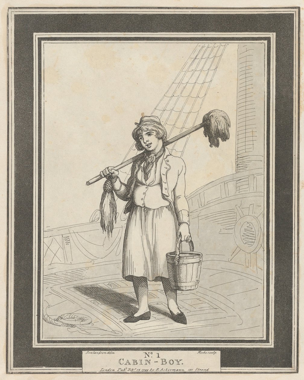 Nr 1: Cabin Boy, 15 februari 1799. av Henri Merke