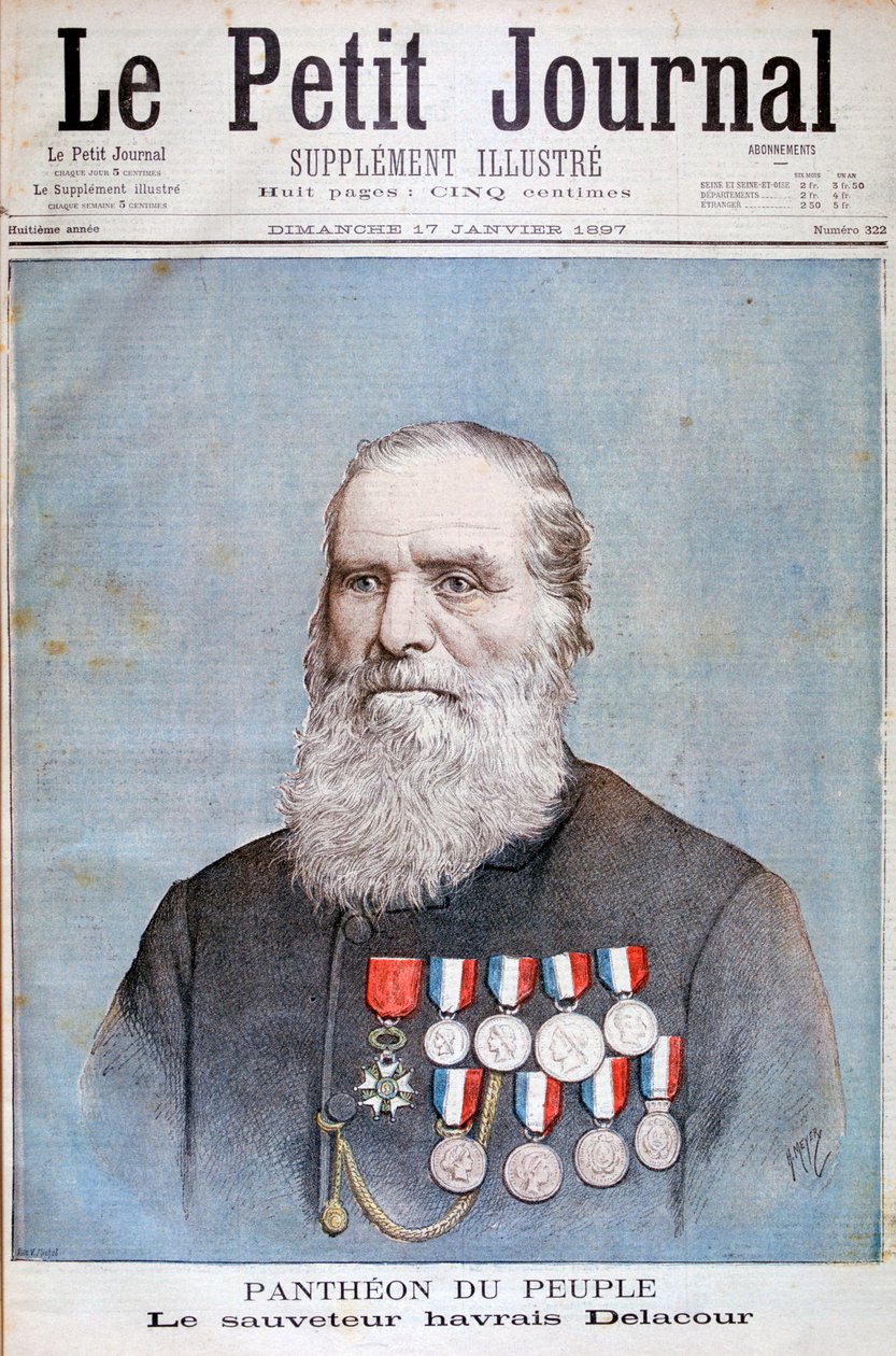 Mottagare av hederslegionen, 1897 av Henri Meyer