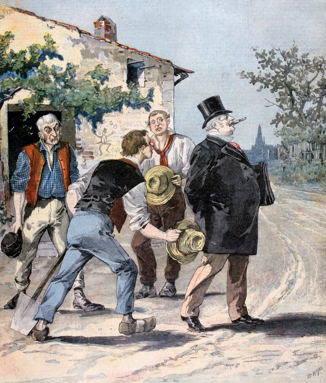 Efter valet 1893 av Henri Meyer