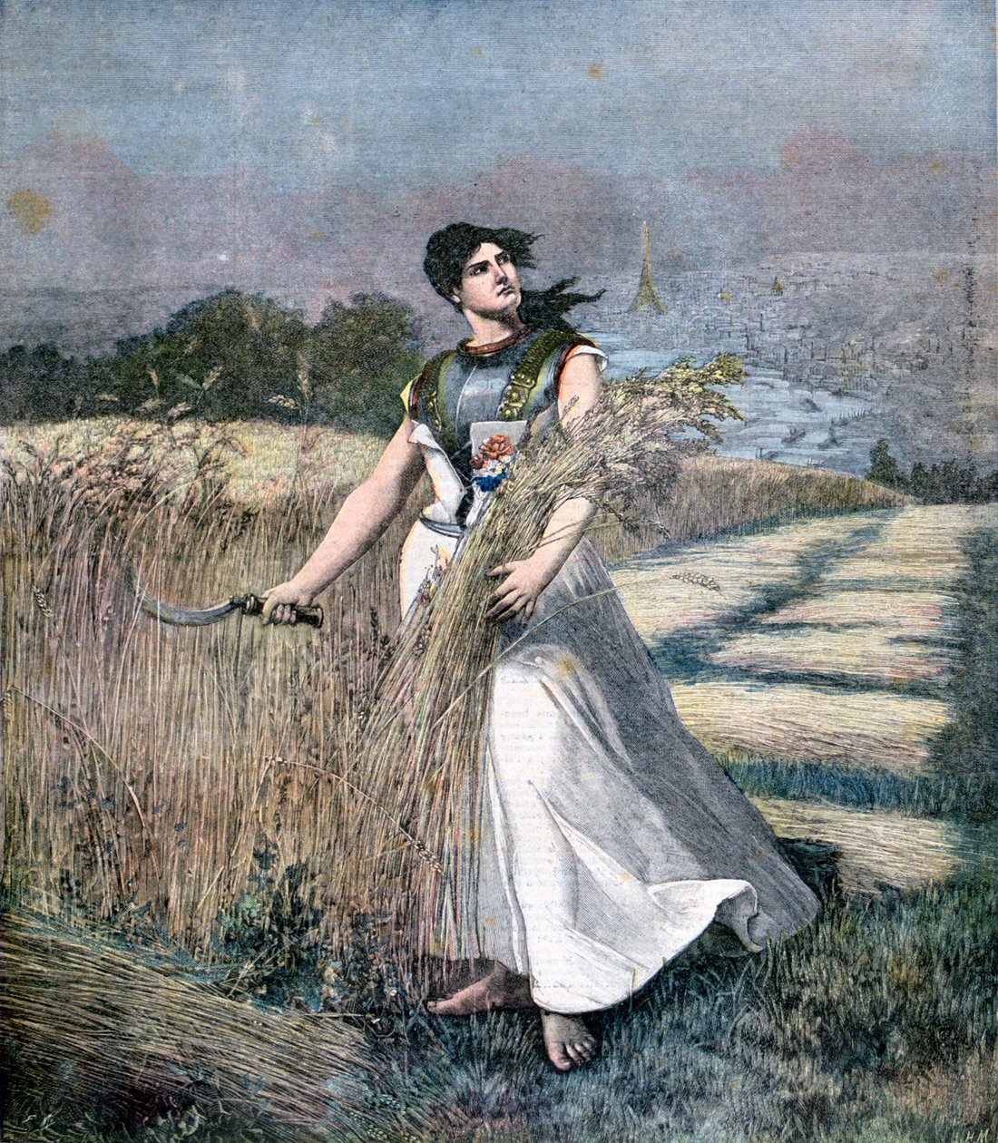 Allegori av Frankrike, 1891 av Henri Meyer