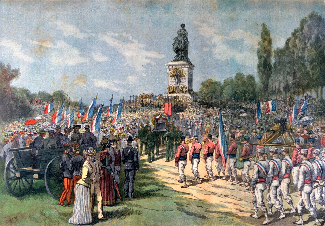 Årsdagen av slaget vid Mars-la-Tour, 16 augusti 1870, 1892 av Henri Meyer