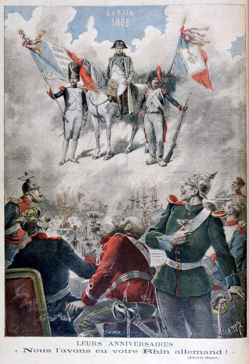Antitysk allegori, 1895 av Henri Meyer