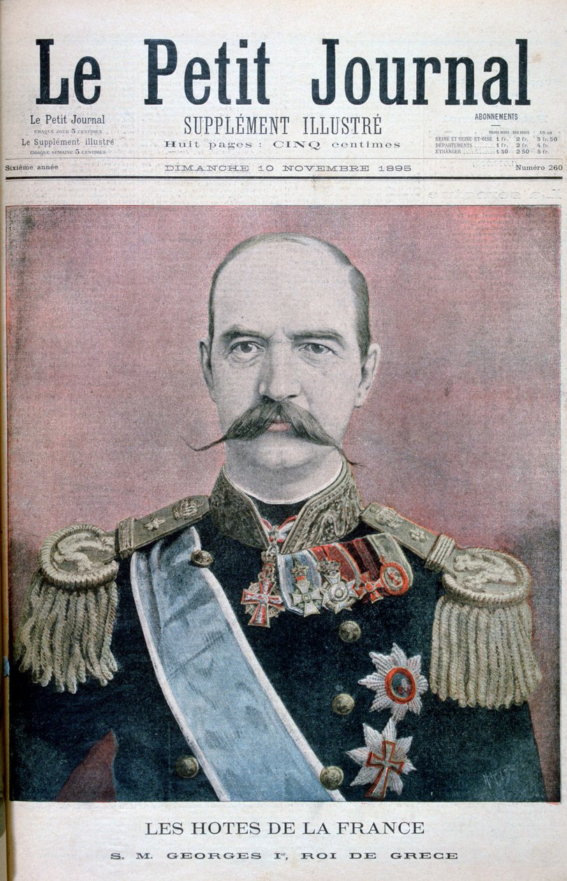 Georg I av Grekland, 1895 av Henri Meyer