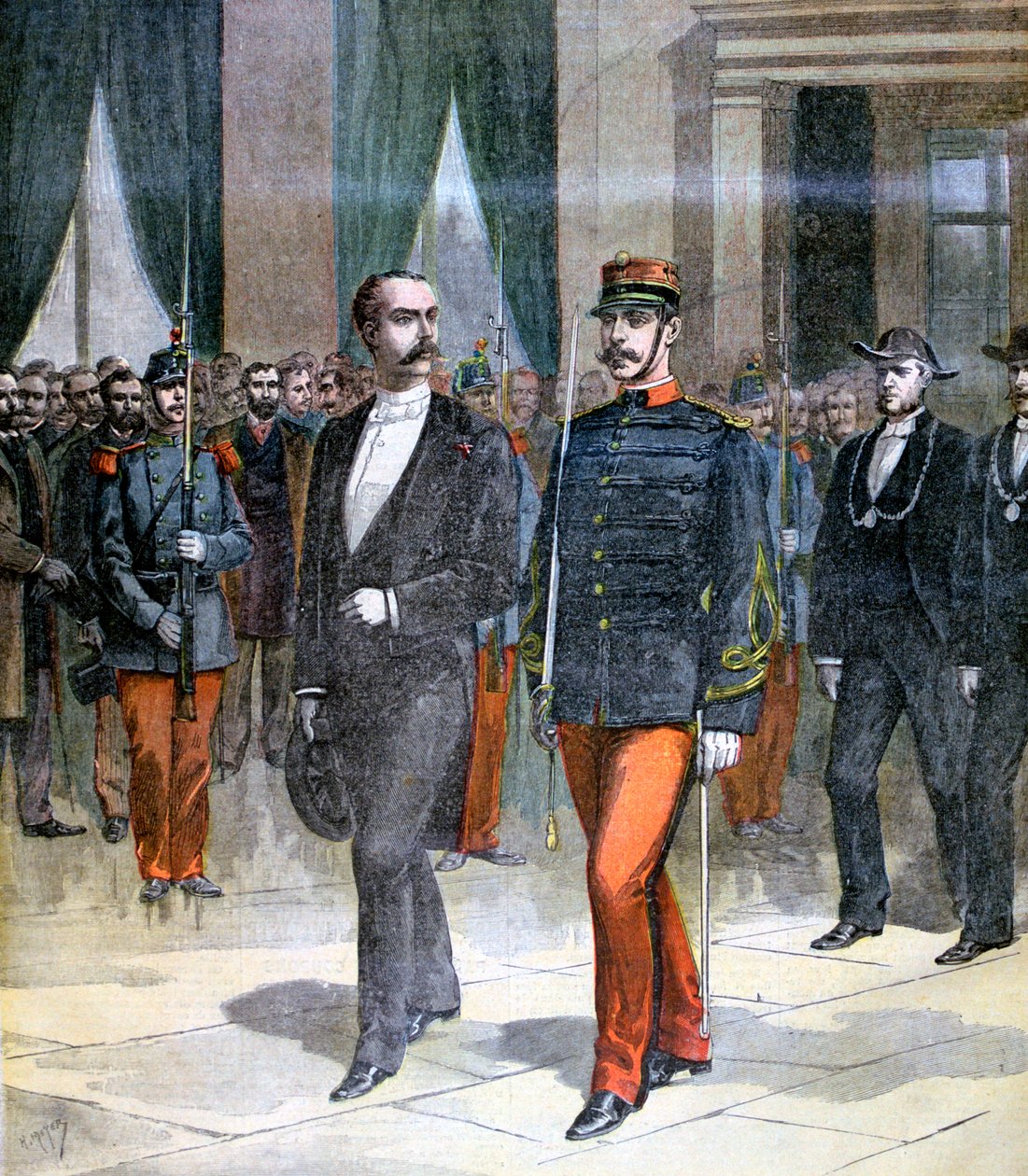 Jean Casimir-Perier, ordförande för deputeradekammaren, 1893 av Henri Meyer