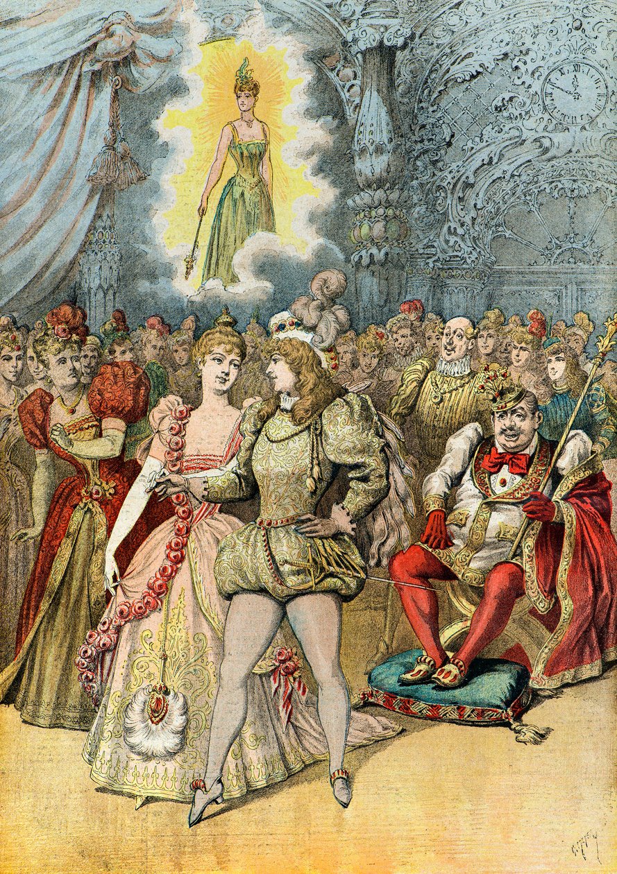 Teatergruppen på Theatre du Chatelet av Henri Meyer