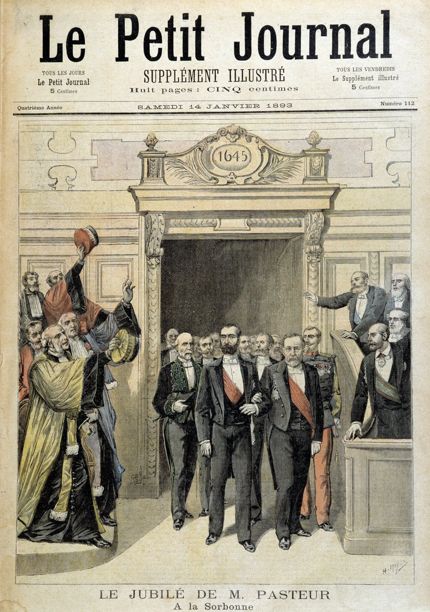 M. Pasteurs jubileum på Sorbonne - i "" Le Petite Journal"" av 1893-01-14 av Henri Meyer