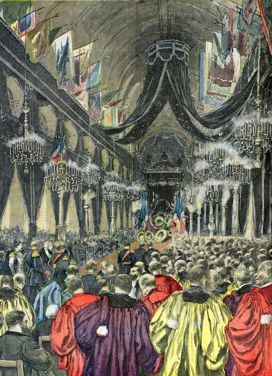 Begravningen av Marechal de Mac Mahon av Henri Meyer