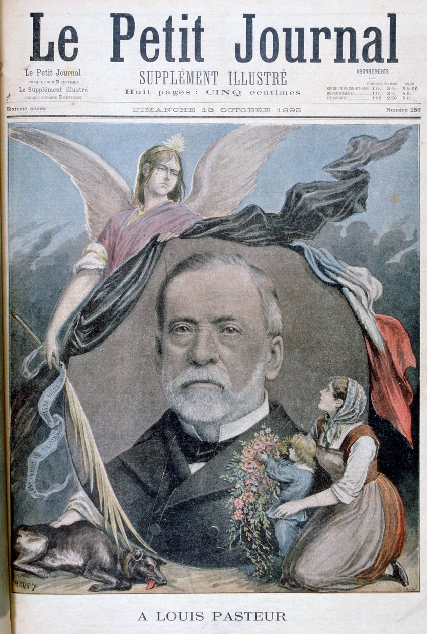 Louis Pasteur, fransk kemist, 1895 av Henri Meyer