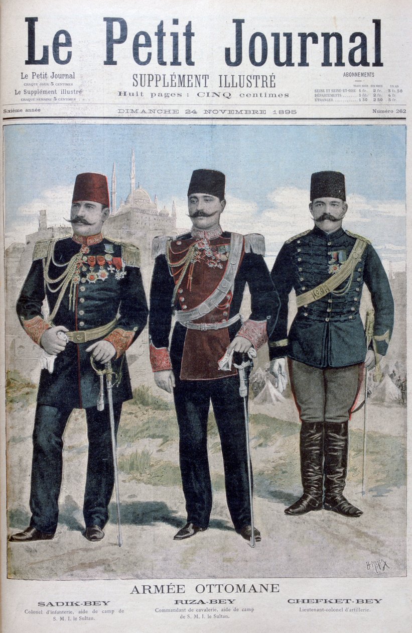 Osmansk armé, 1895 av Henri Meyer