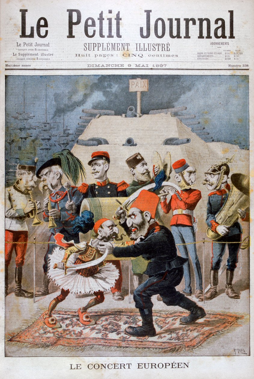 Den europeiska konserten, 1897 av Henri Meyer