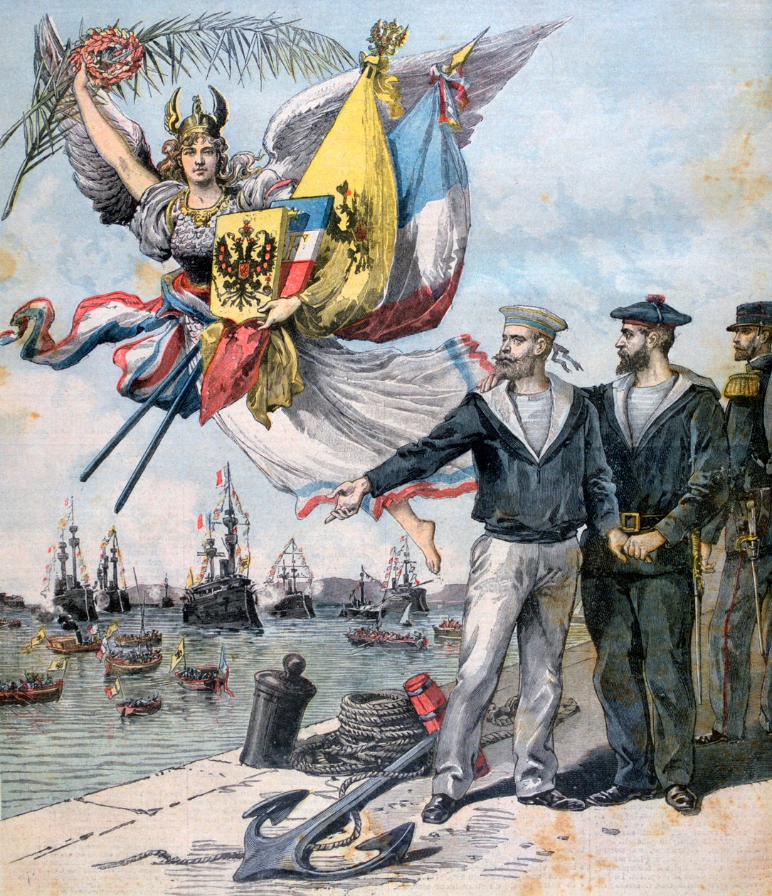 Den fransk-ryska ententen, 1893 av Henri Meyer