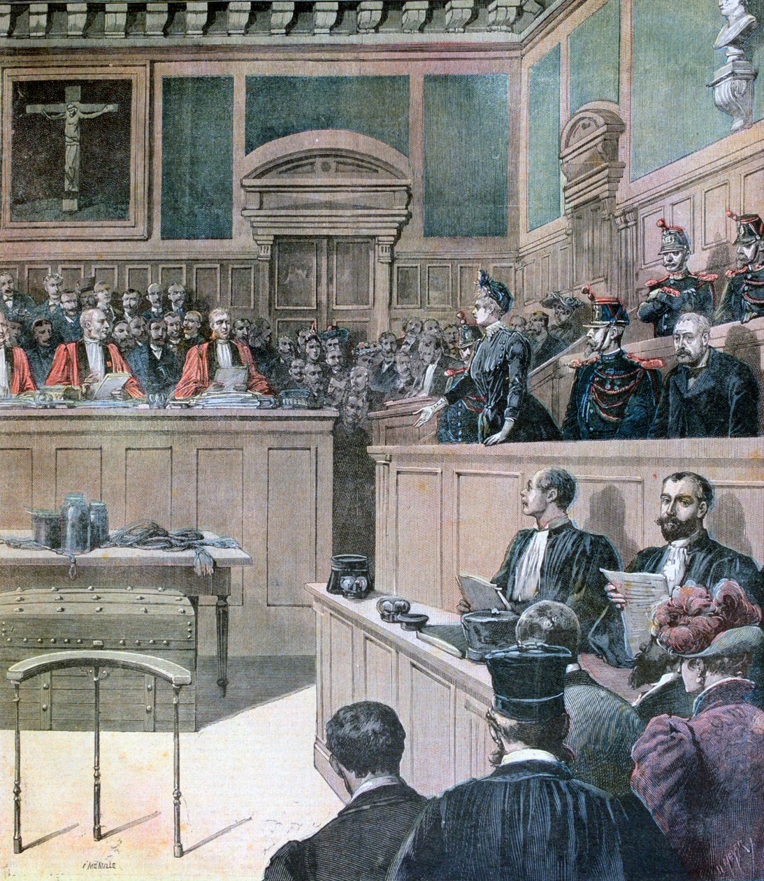 Gouffe-fallet, 1890 av Henri Meyer