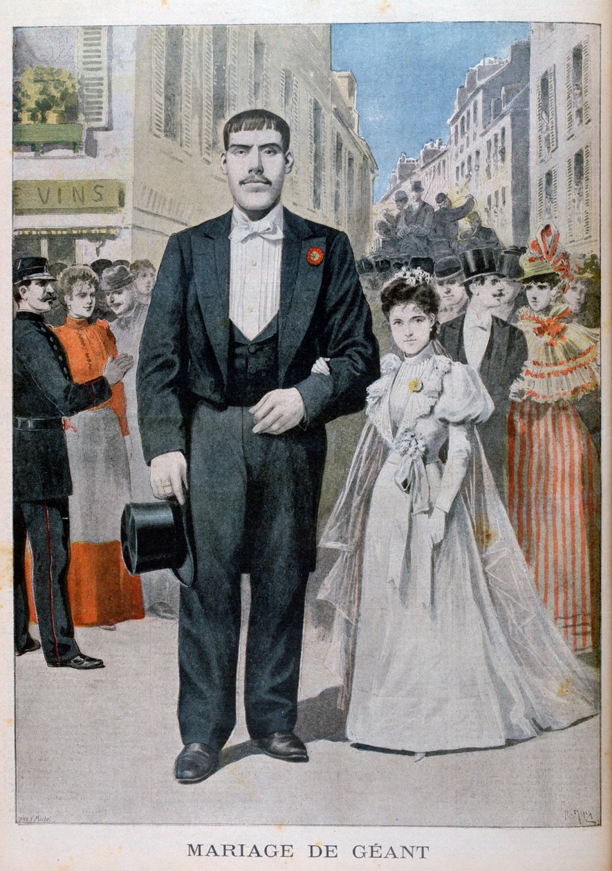En jättes äktenskap, 1897 av Henri Meyer