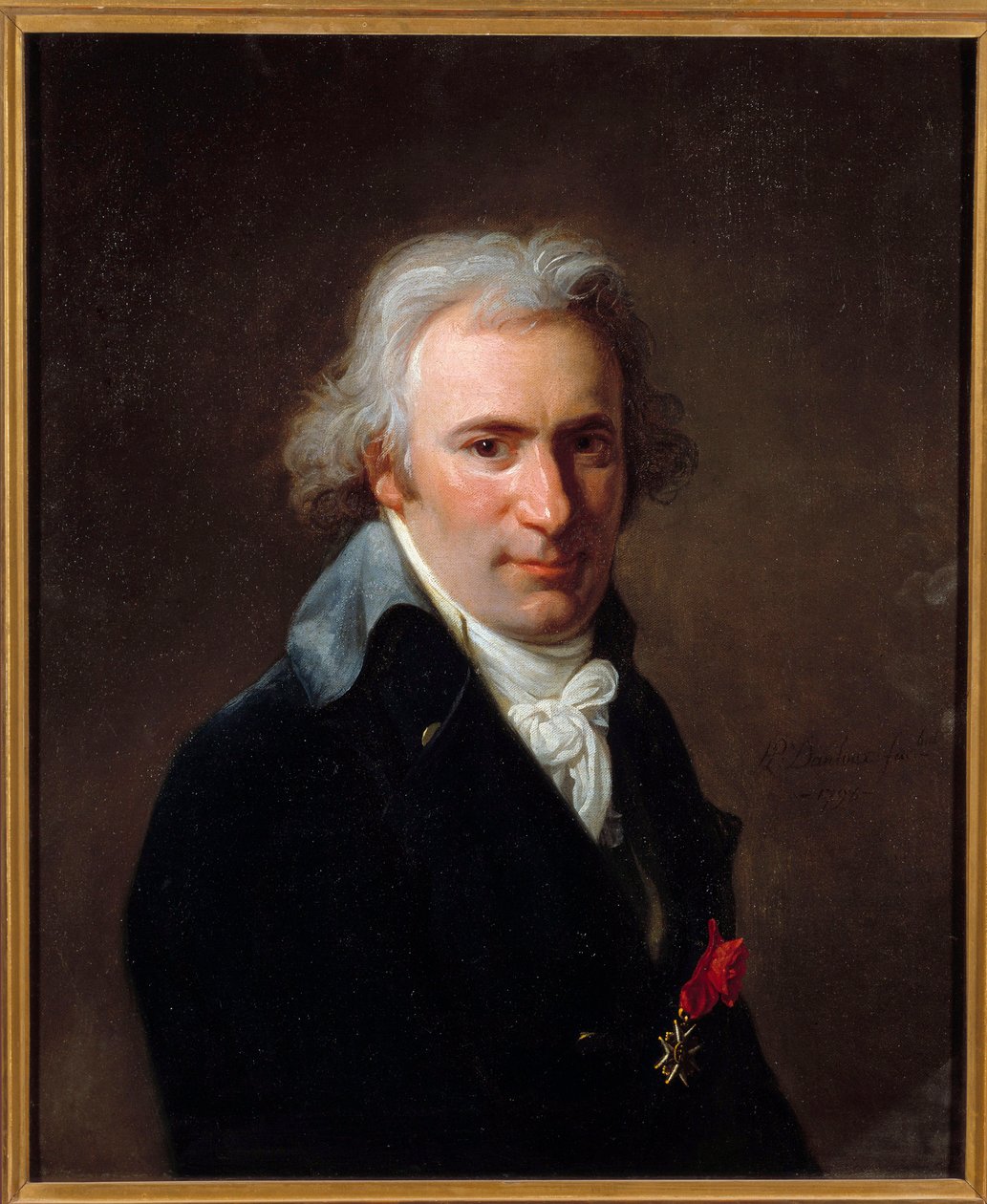 Porträtt av Jean Baptiste Canthaney dit Clery (1759-1809) valet de chambre till Ludvig XVI vid templet Målning av Henri Pierre Danloux (1753-1809) 1798 Sön. 0,65x0,54m av Henri Pierre Danloux