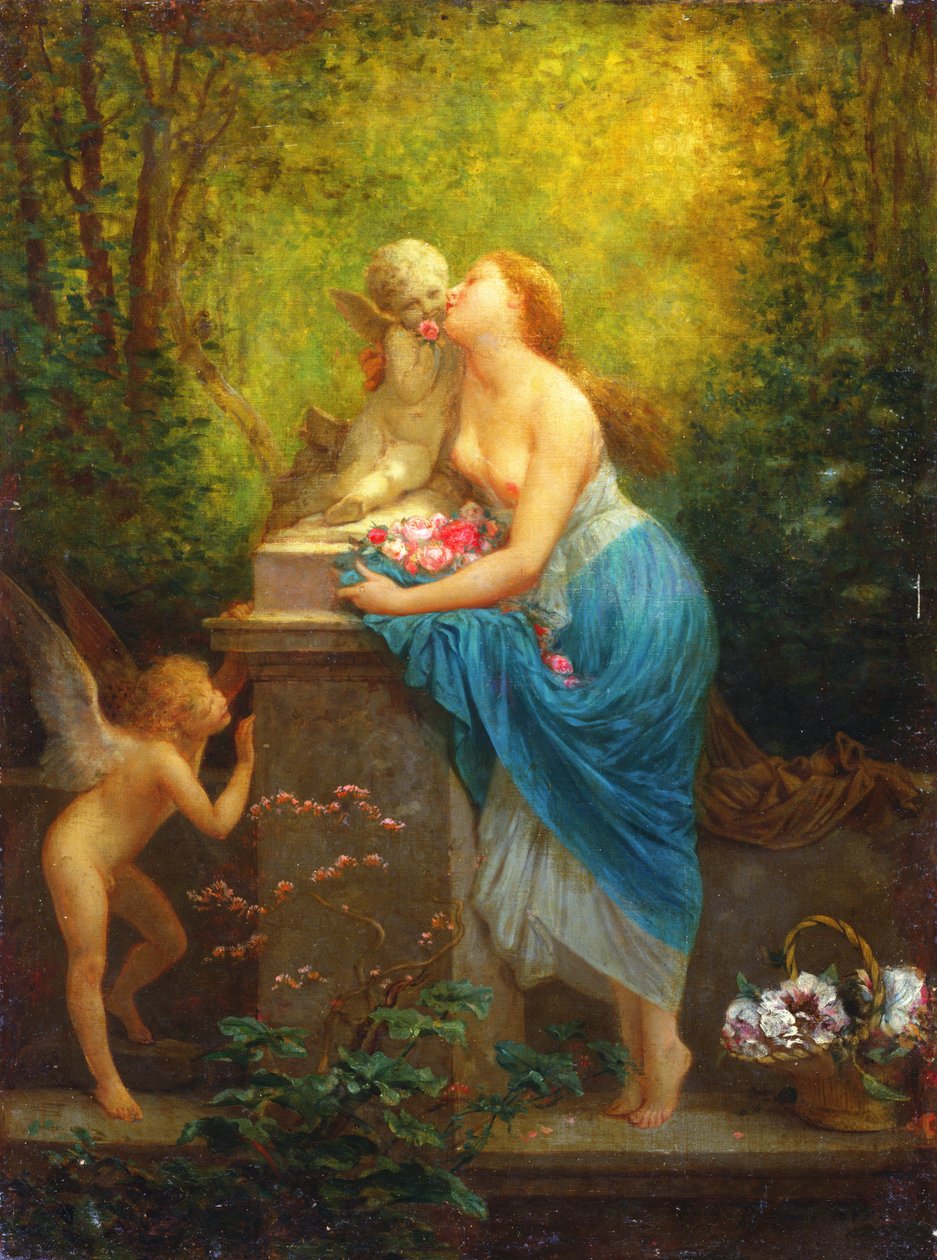Förlust av oskuld, 1885 av Henri Pierre Picou