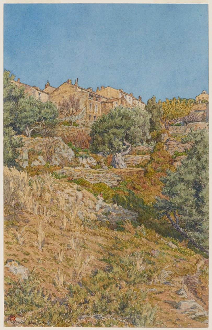 Bormes av Henri Rivière
