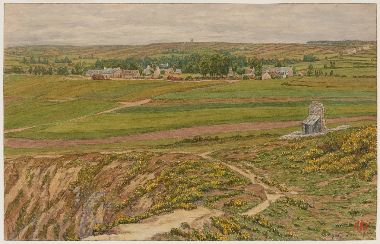 Lesquiffinec. Morgat av Henri Rivière