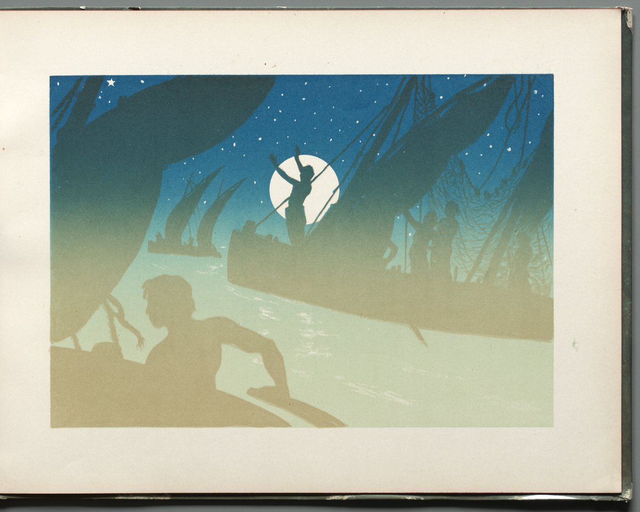 The Progress of the Stars: Les Pêcheurs (svit) av Henri Rivière