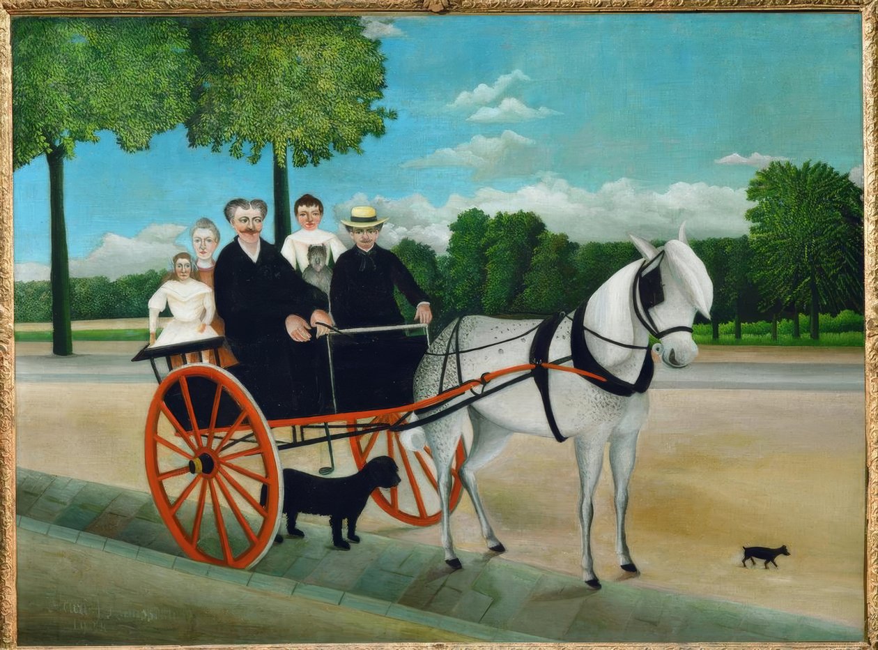 Fader Juniets vagn av Henri Rousseau