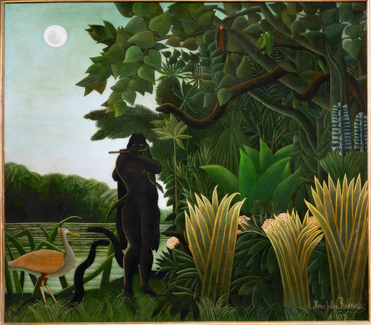 Ormtjusaren av Henri Rousseau
