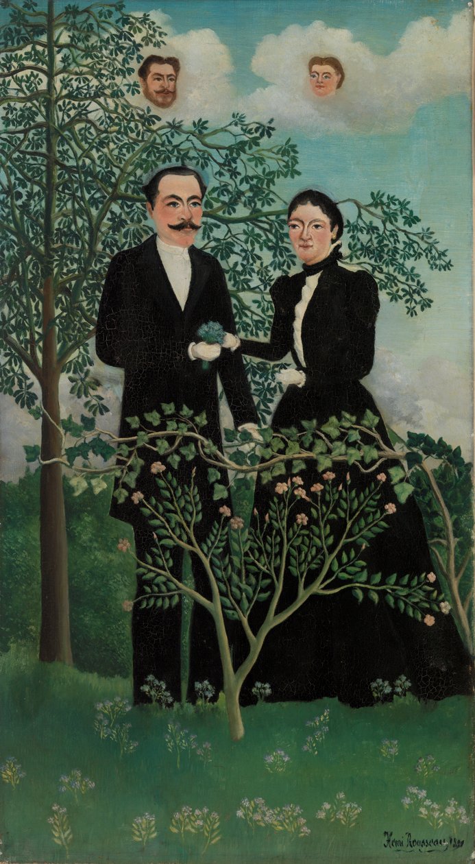 Det förflutna och nuet, eller filosofisk tanke av Henri Rousseau