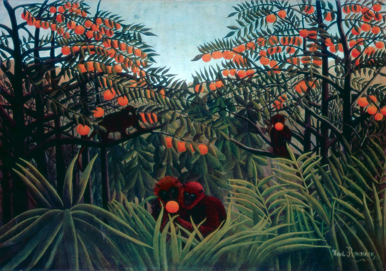 Tropikerna, 1910 av Henri Rousseau