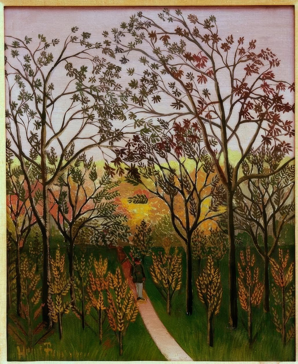 Ett hörn av Bellevueplatån av Henri Rousseau