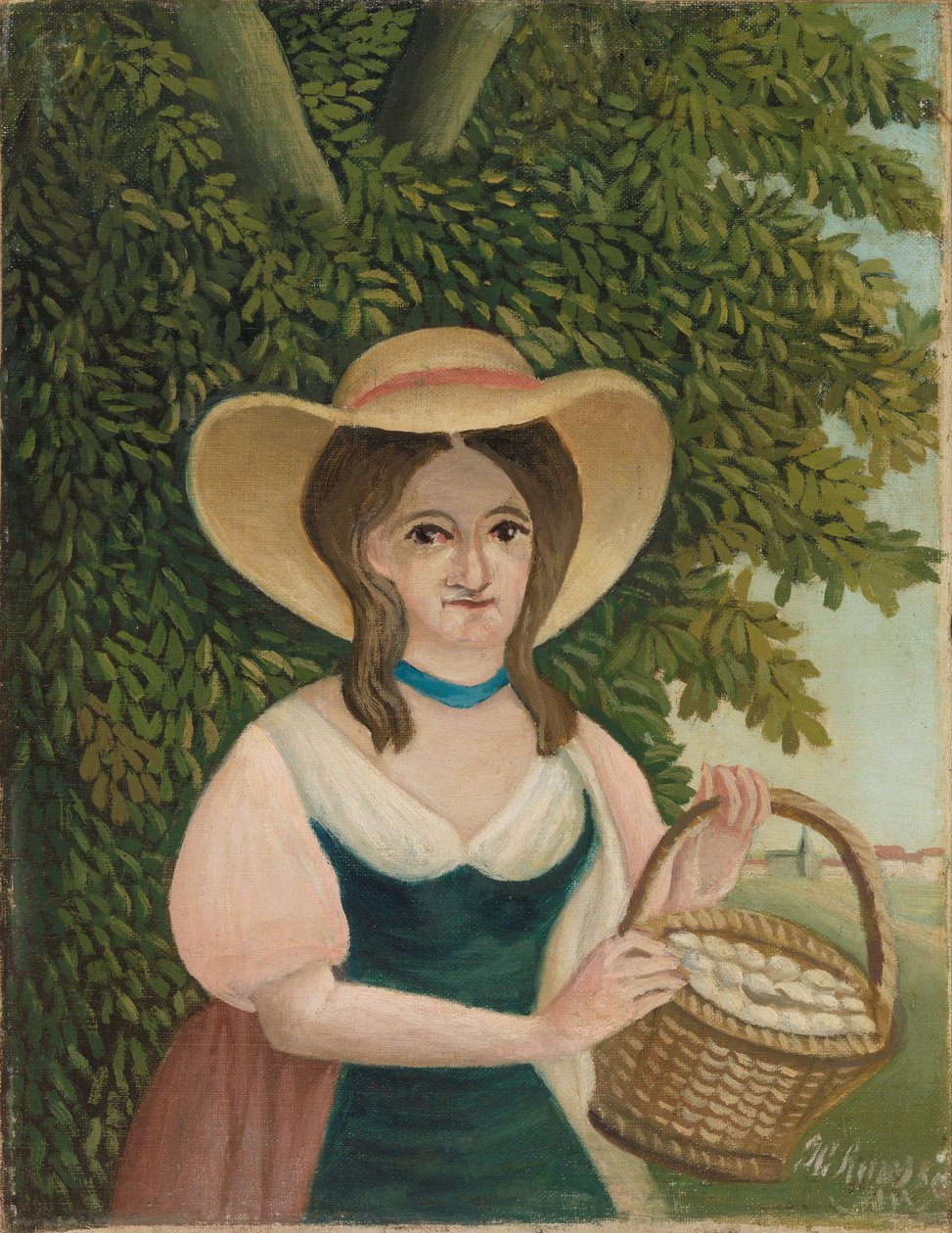 Kvinna med äggkorg (La Femme au panier d
