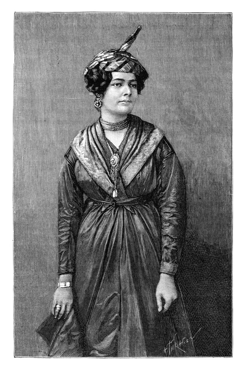 En kreolskvinna på Martinique, c1890 av Henri Thiriat